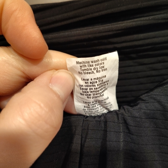 Beyond The Bump Yoga Black Cropped Capri Maternity Leggings Sz M Athletic Casual - Picture 6 of 8